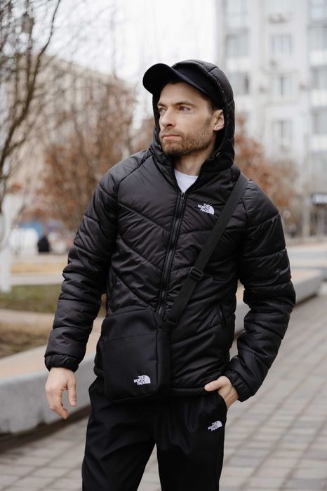Куртка чоловіча TNF чорна (осінь)