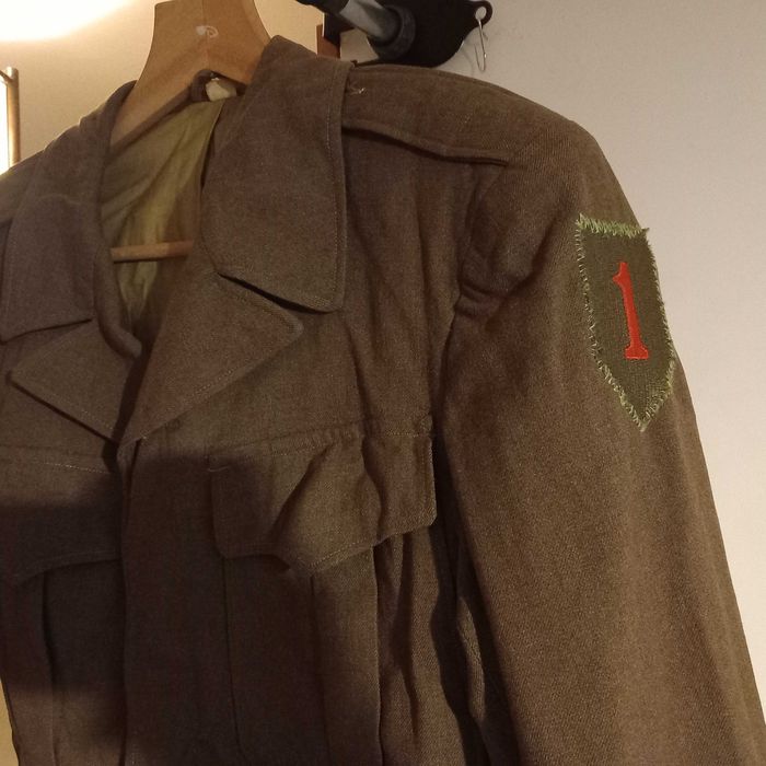 II Wojna Światowa mundur amerykański Ike Jacket rozmiar 36 - oryginał