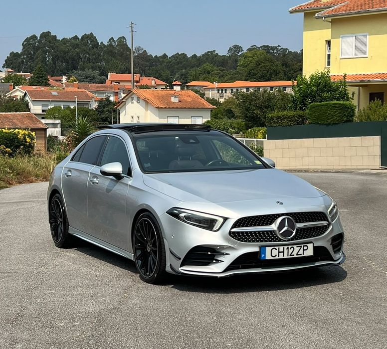 Mercedes-Benz A180 d Sedan AMG Line (Look A35) – Teto Panorâmico | Ecrã grande | Full Extras