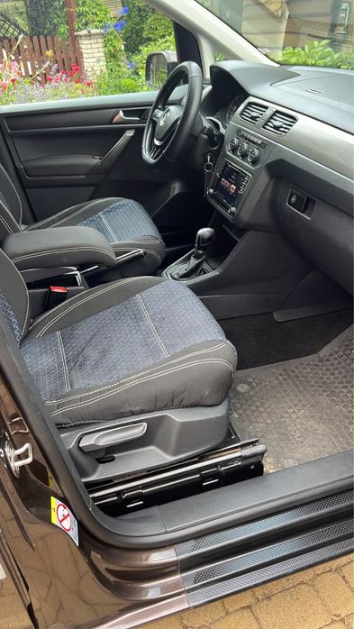 VW CADDY, 2017, diesel automatyczna skrzynia biegow.,