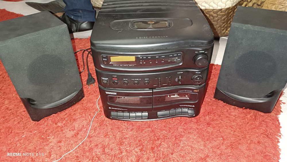 Aparelhagem de duplo CD