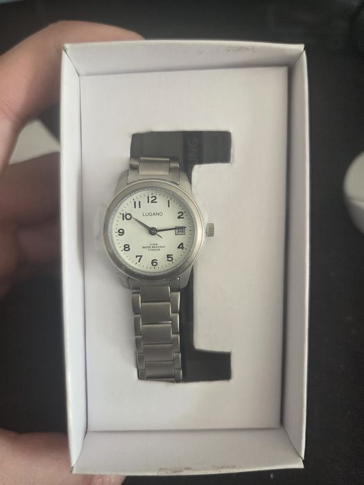 Zegarek lugano damski titanium
