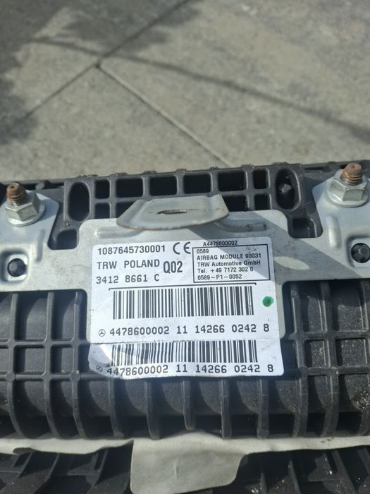 Poduszka airbag mercedes w447