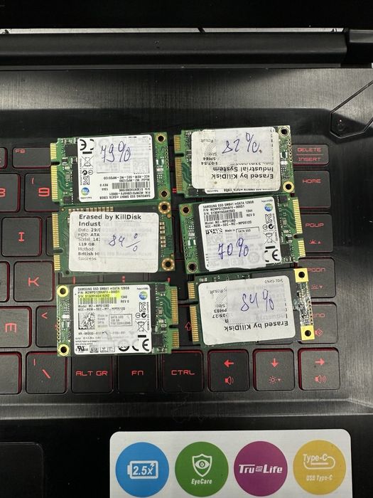 Ssd mSata 128/256/512