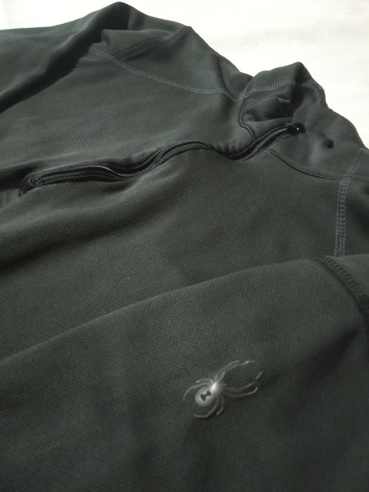 Фліска Spyder 1/2 Zip L (унісекс/mid-layer), чорний.