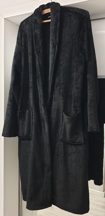 Szlafrok damski czarny rozmiar M/L