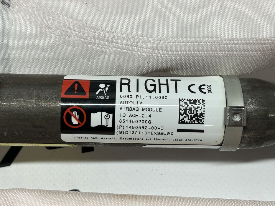 Шторы штора airbag аирбег Tesla Model Y MY 120 Подушки безпеки