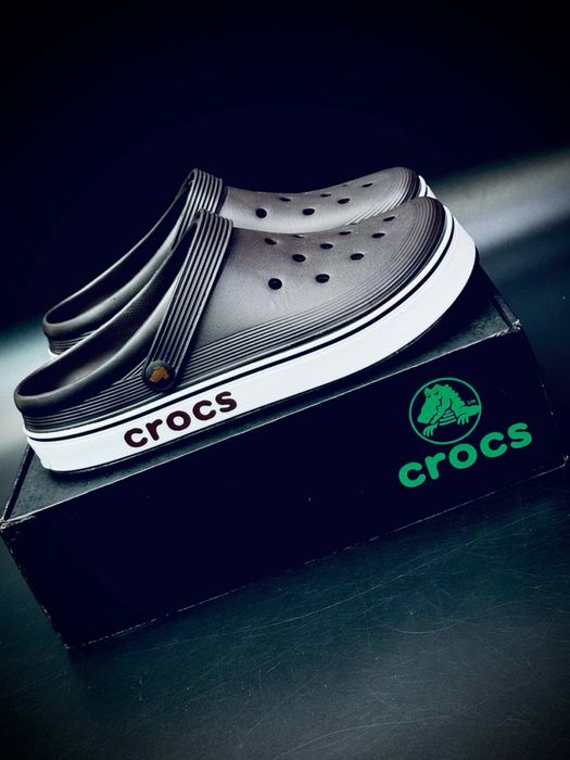 Crocs Темно шоколадные мужские унисекс кроксы Crocs мягкие очень удобные в носке пляжные кроксы летняя обувь кроксы  Crocs Bayaband