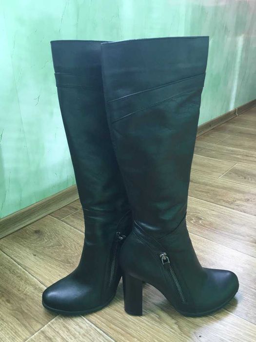 Кожаные сапожки Olan-S