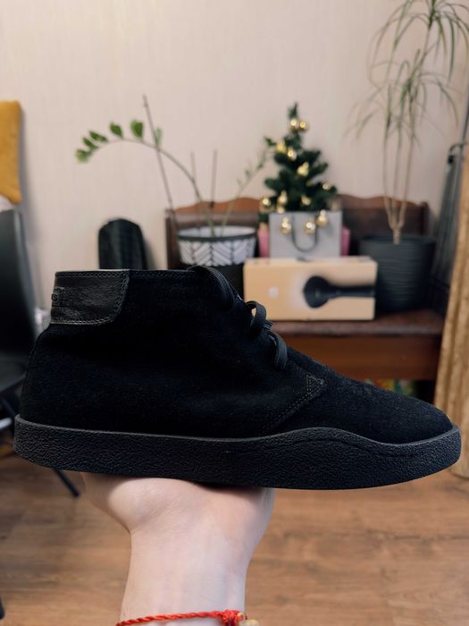 Чоловічі замшеві чорні ботинки Davis, 43 розмір