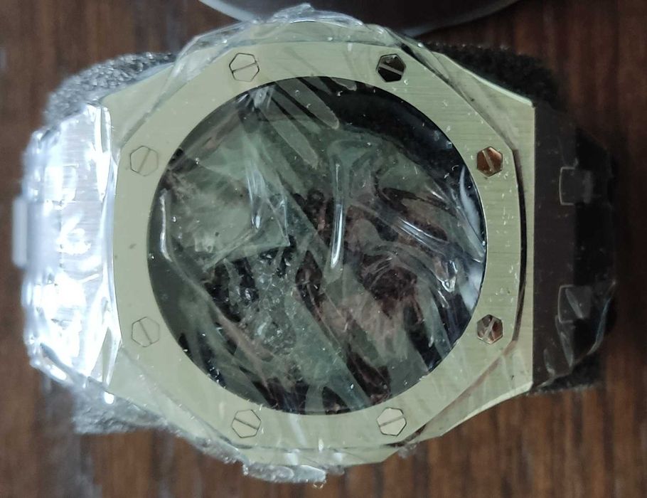Custom Casio G-Shok GA-2100 кастомный корпус с каучуковым ремешком