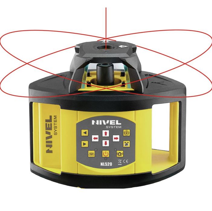 Wynajem, Niwelator Laserowy NIVEL SYSTEM NL 520 DIGITAL