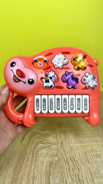 Піаніно дитяче озвучування укр мовою, цифри вірші, казки, пісні