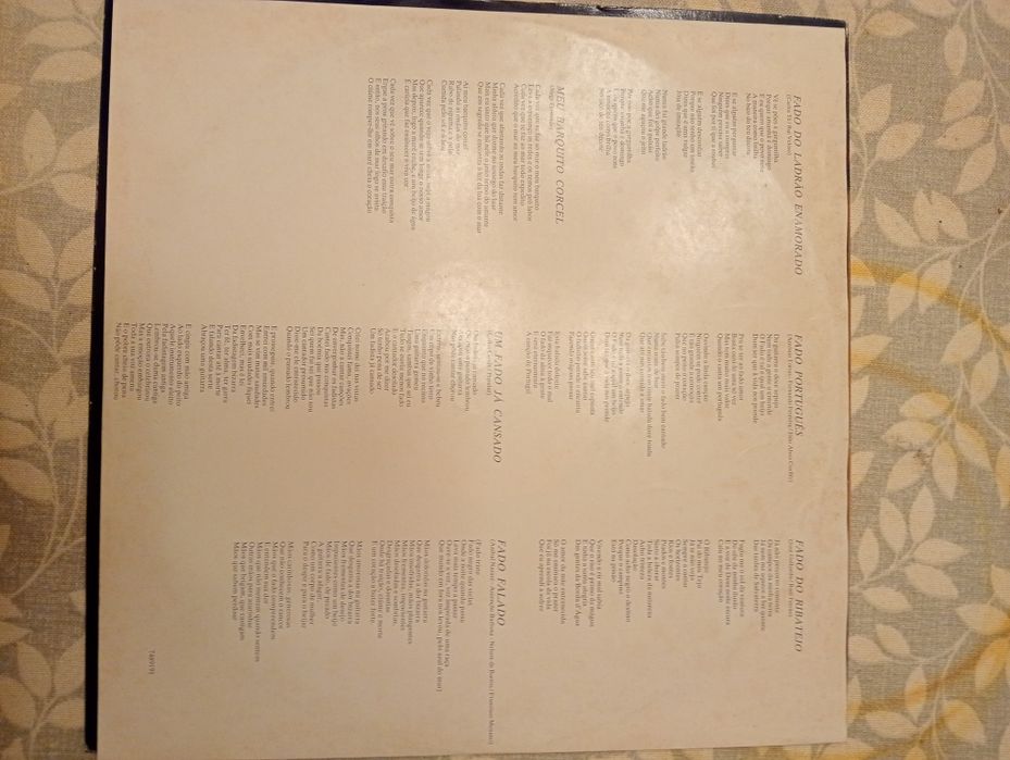 Vinil LP Nuno Da Câmara Pereira - A Terra, O Mar e o Céu