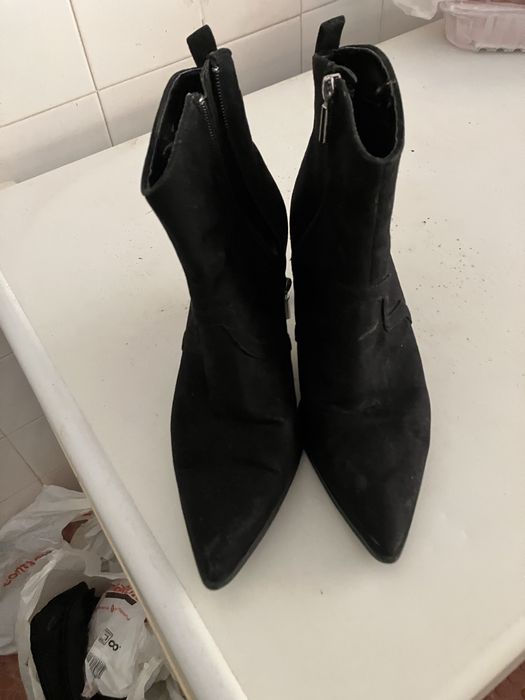 Botins Zara pretos 38