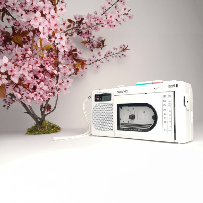 Walkman Sanyo MS33 Jak Nowy/ 1987r./ Serwis / Zestaw