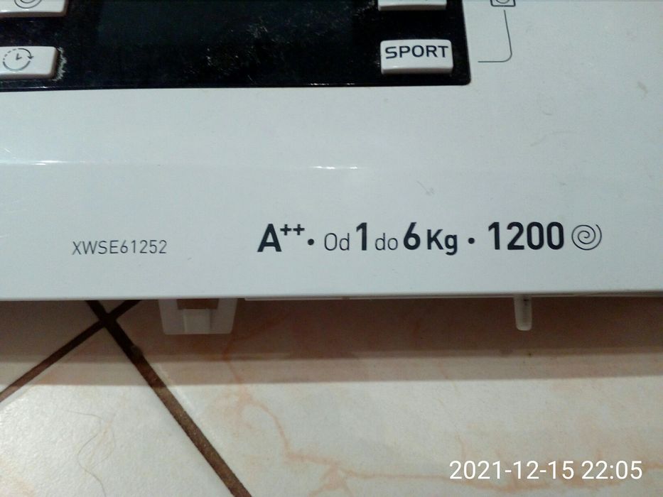 indesit XWSE61252 graty z demontażu