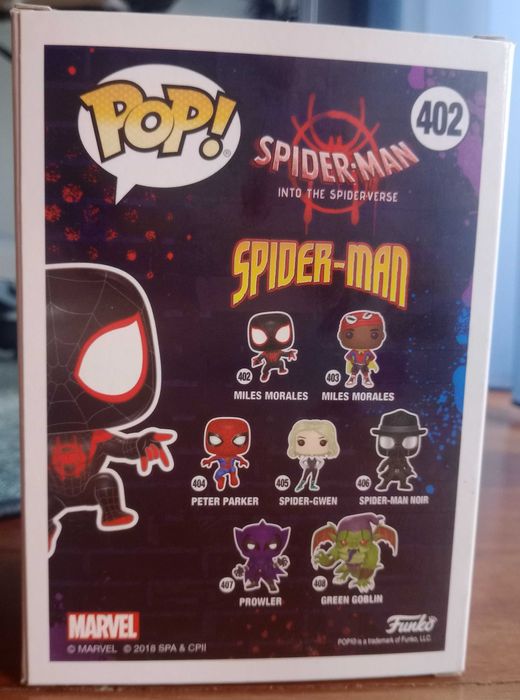 Miles Morales 402 Funko pop (comparação com outros sites de venda)
