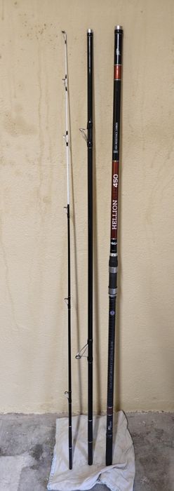 Cana de pesca Vega hellion GTR LR 450 híbrida