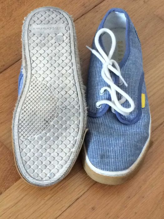 Ténis Azuis Zara, N.º 34 - Como Novos