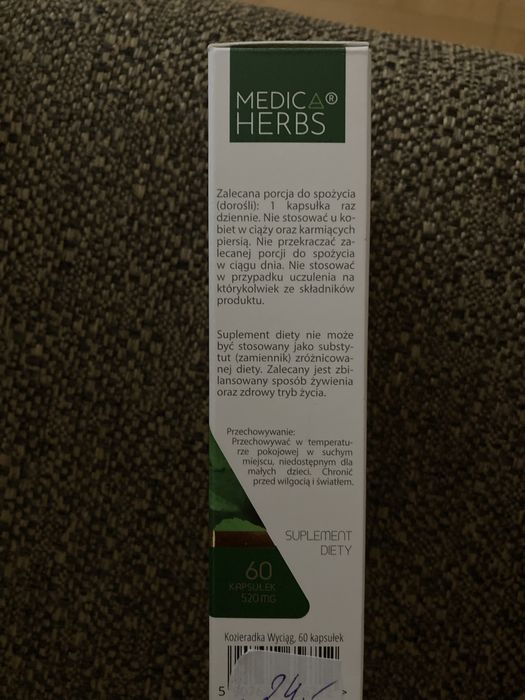 Suplement diety KOZIERADKA