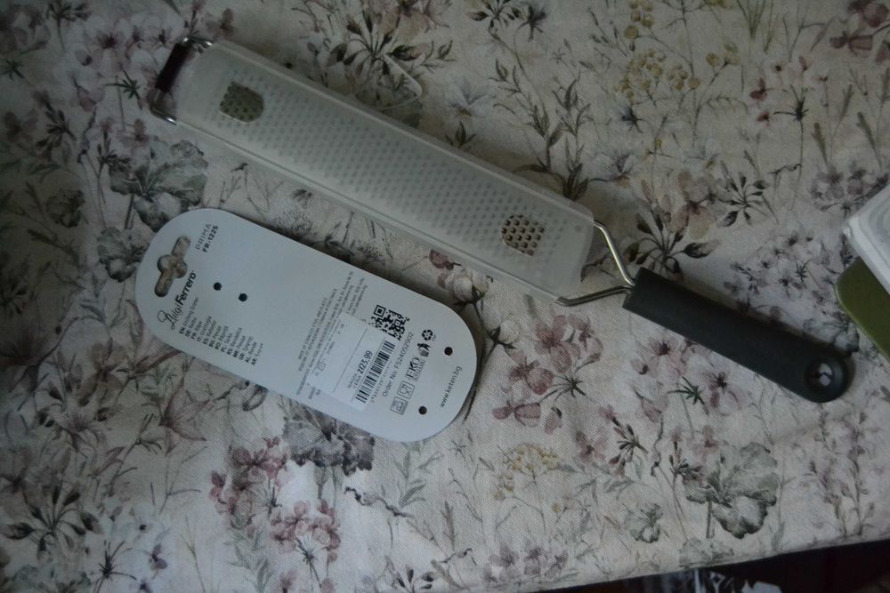 Tarka długa drobna stal nierdzewna Acid etching grater Luigi Ferrero