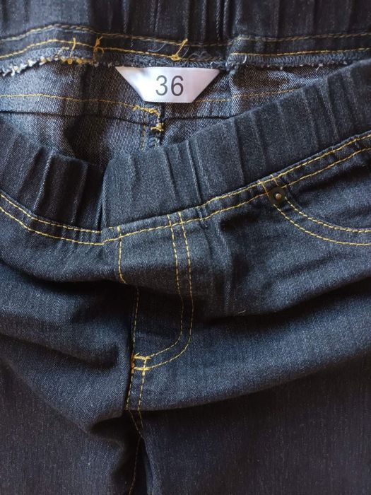 Nowe spodnie jeansowe damskie S