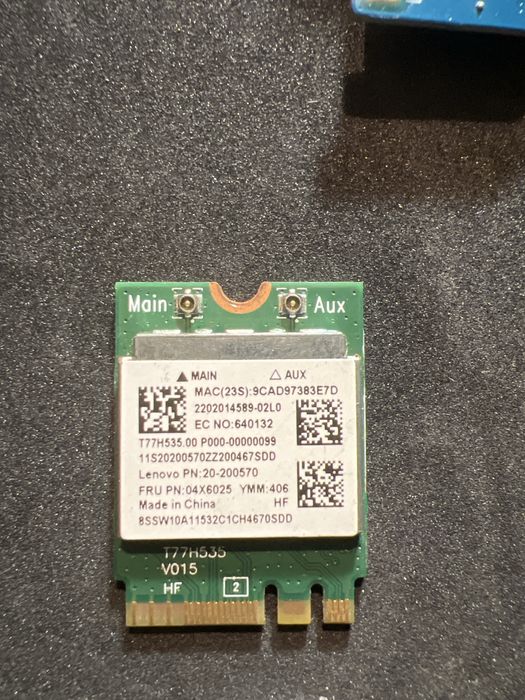 Wi fi модуль до ноутбука Lenovo PN20-200570