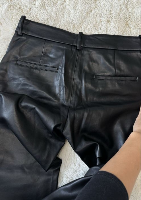 Шкіряні штани Zara S