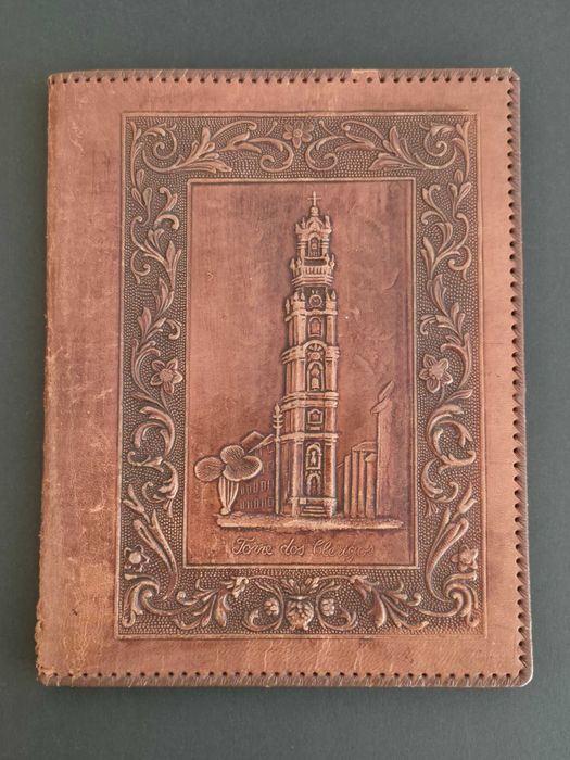 Protecção em pele para Livros - Torre dos Clérigos ( Porto )