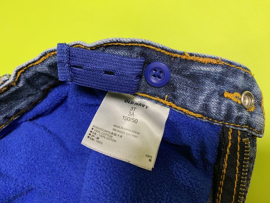 Джинсы тёплые Old navy 3t