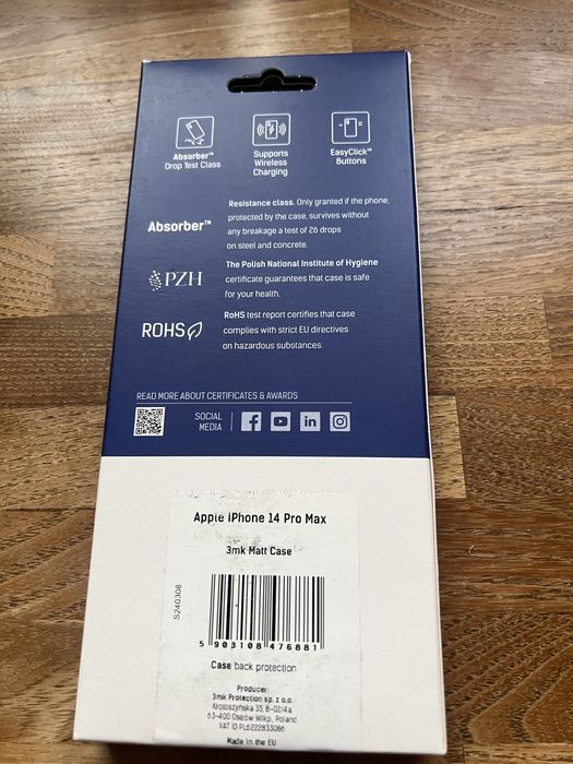 Etui iPhone 14 Pro Max 3mk