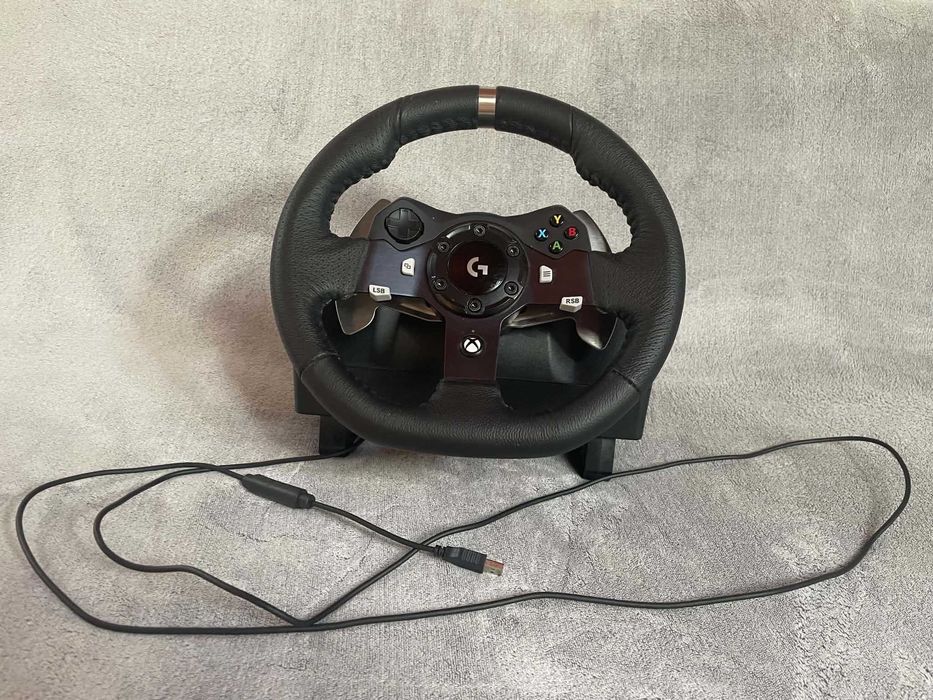 Kierownica Logitech G920 Xbox / PC | Jak NOWA, użyta max 15 razy!