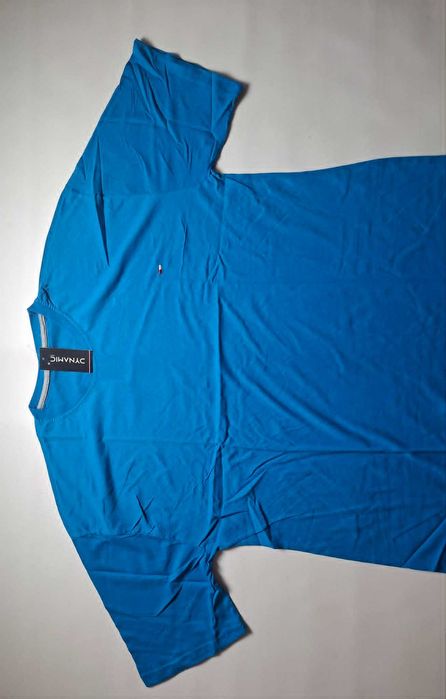 Koszulka męska t-shirt męski turecki bawełna Dynamic 8XL obwód 138 cm