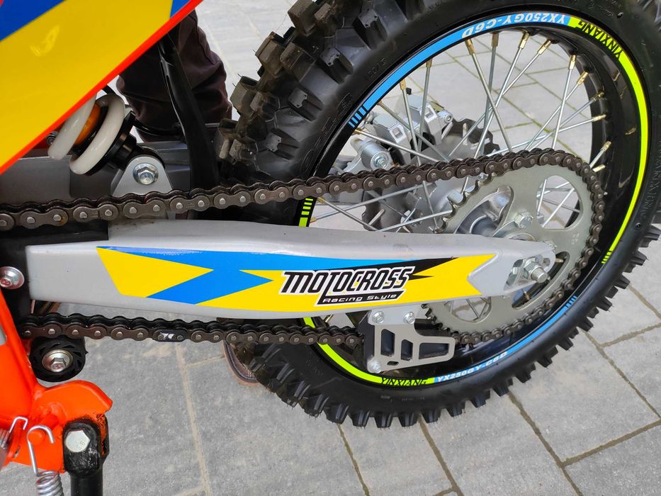CROSS 250 21/18" NOWY Gaźnik Raty Transport KAYO ASIX ENDURO