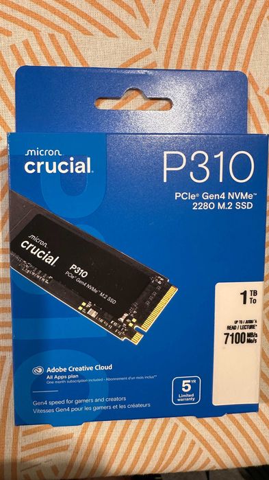 Dysk Crucial P310 1TB Nowy nie otwarty