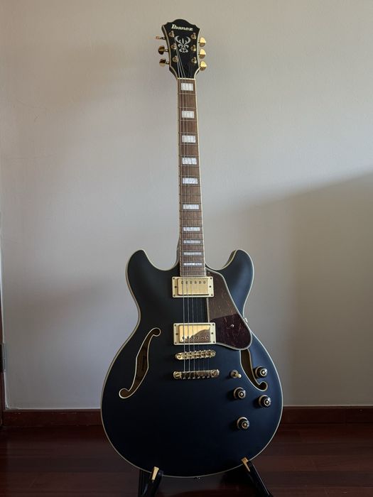 Ibanez AS73G BKF Black Flat