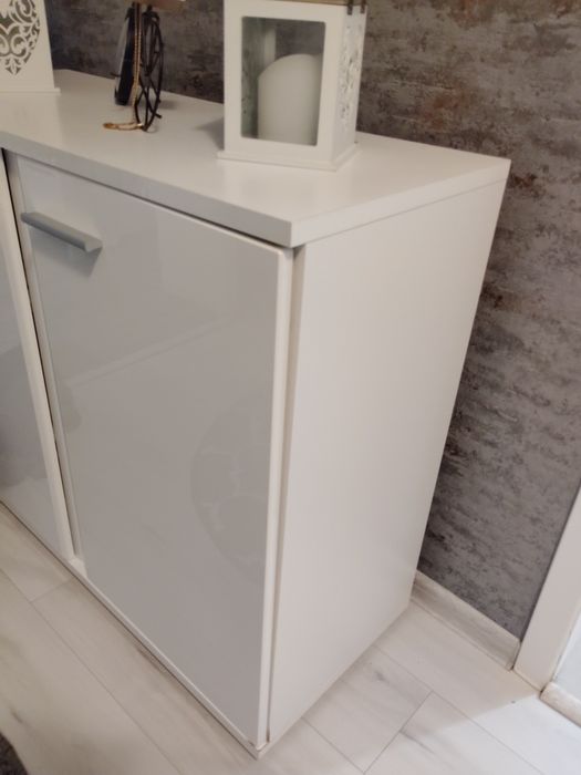 Komoda biała połysk