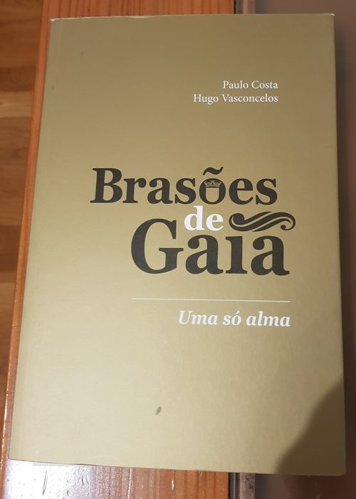 Livro autografado Brasões de Gaia
