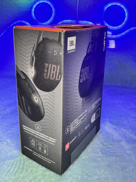 Портативна Bluetooth колонка JBL Clip 5 — Нова