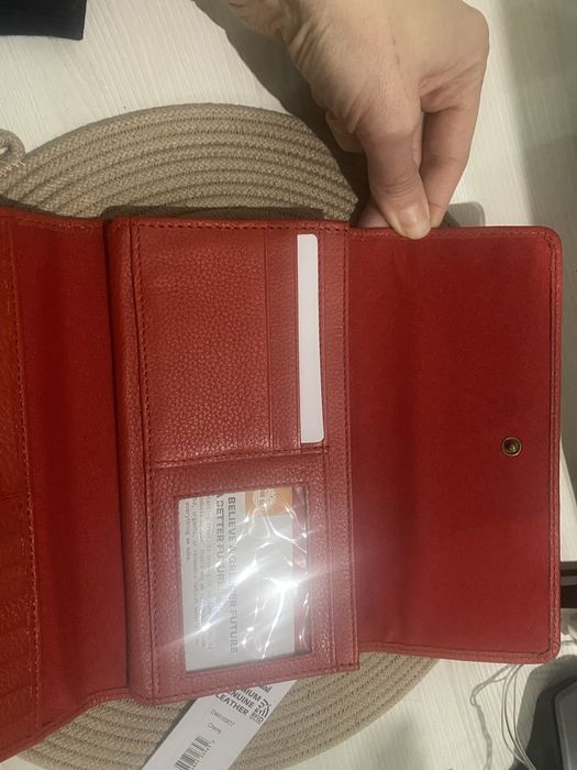 Шкіряниий гаманець Timberland