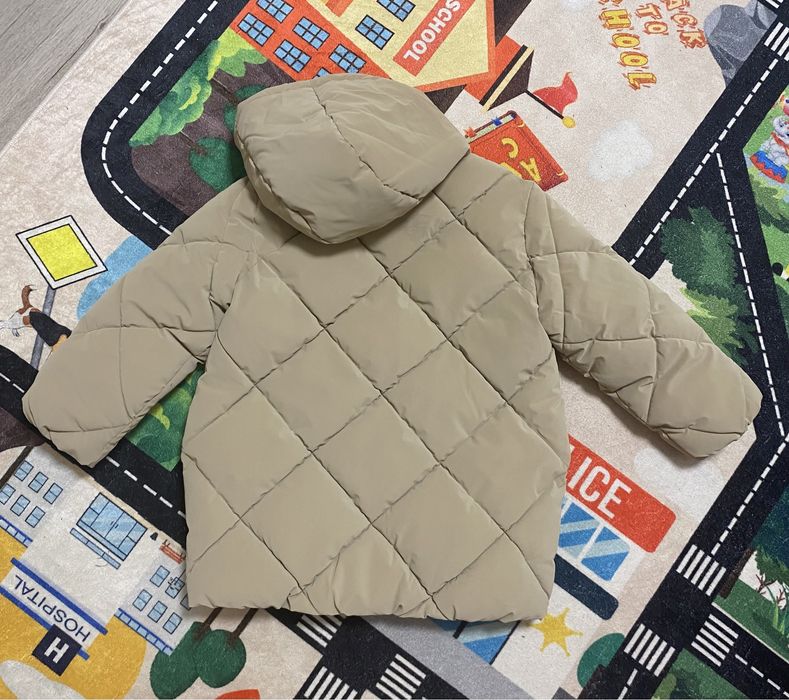 Śliczna puchowa kurtka ZARA 120 cm JAK NOWA unisex