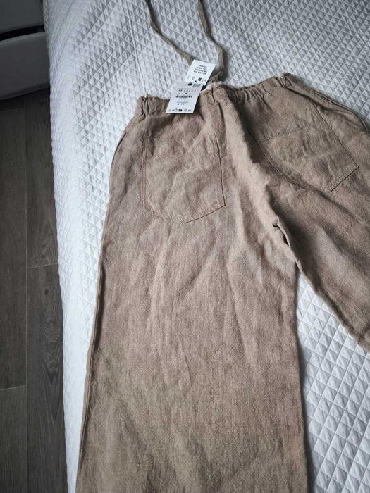 Брюки Zara лляні