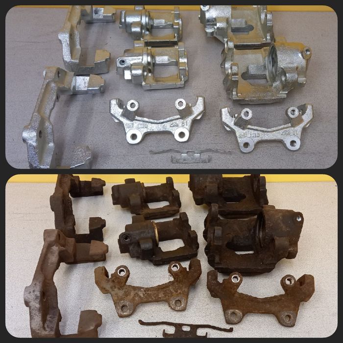 Piaskowanie, szkiełkowanie, cynkowanie galwaniczne