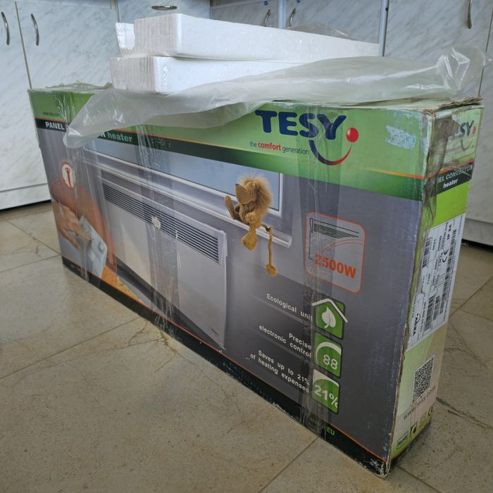 Электрический конвектор/обогреватель Tesy CN 03, 3 шт, почти новые!