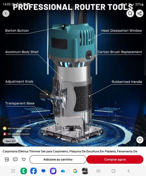 Máquina de fresar nova