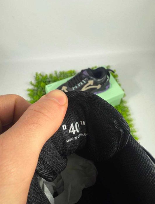 [БЕЗ ПЕРЕДОПЛАТИ] Кросівки Off-White ODSY 2000 Black-Purple