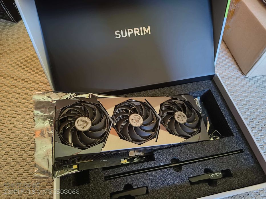 Placa Grafica GPU NVid MSI Suprim X RTX 3080