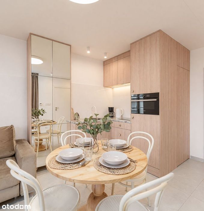 Apartament 30 m2,  kryty basen, 50 metrów od plaży, gotowa inwestycja.