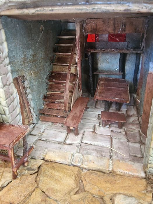 Presepio artesanal cabana